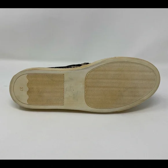 Chocolat Blu Women’s Aged Sneakers Size 37 Never Worn Model - Picture 3 of 4